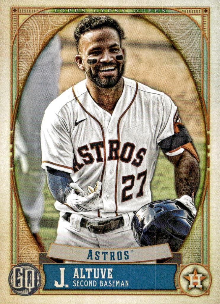 Jose Altuve 2021 topps Topps Gypsy Queen