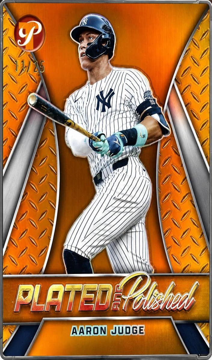 Aaron Judge 2025 topps Topps Pristine