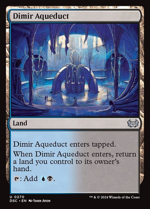 Dimir Aqueduct 2019 Magic: The Gathering Commander 2019