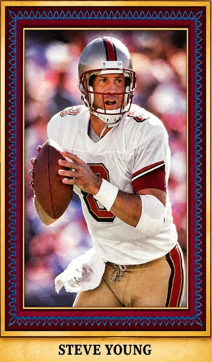 Steve Young 2023 topps Topps Composite