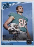 Mike Gesicki 2018 panini Donruss