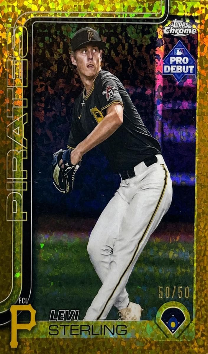 Levi Sterling trading card