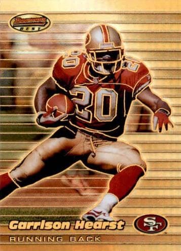 Garrison Hearst 1999 bowman Bowman's Best