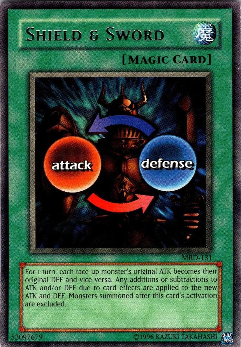 Shield & Sword 2002 Yu-Gi-Oh! Metal Raiders