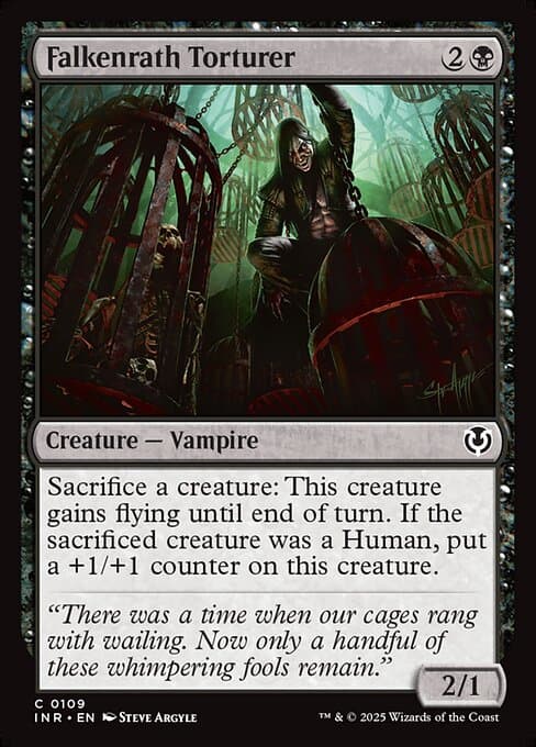 Falkenrath Torturer 2012 Magic: The Gathering Dark Ascension