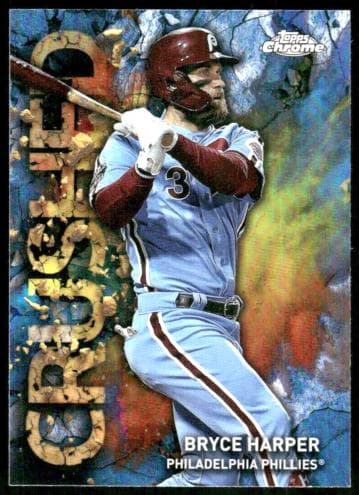Bryce Harper 2023 topps Topps Chrome Update