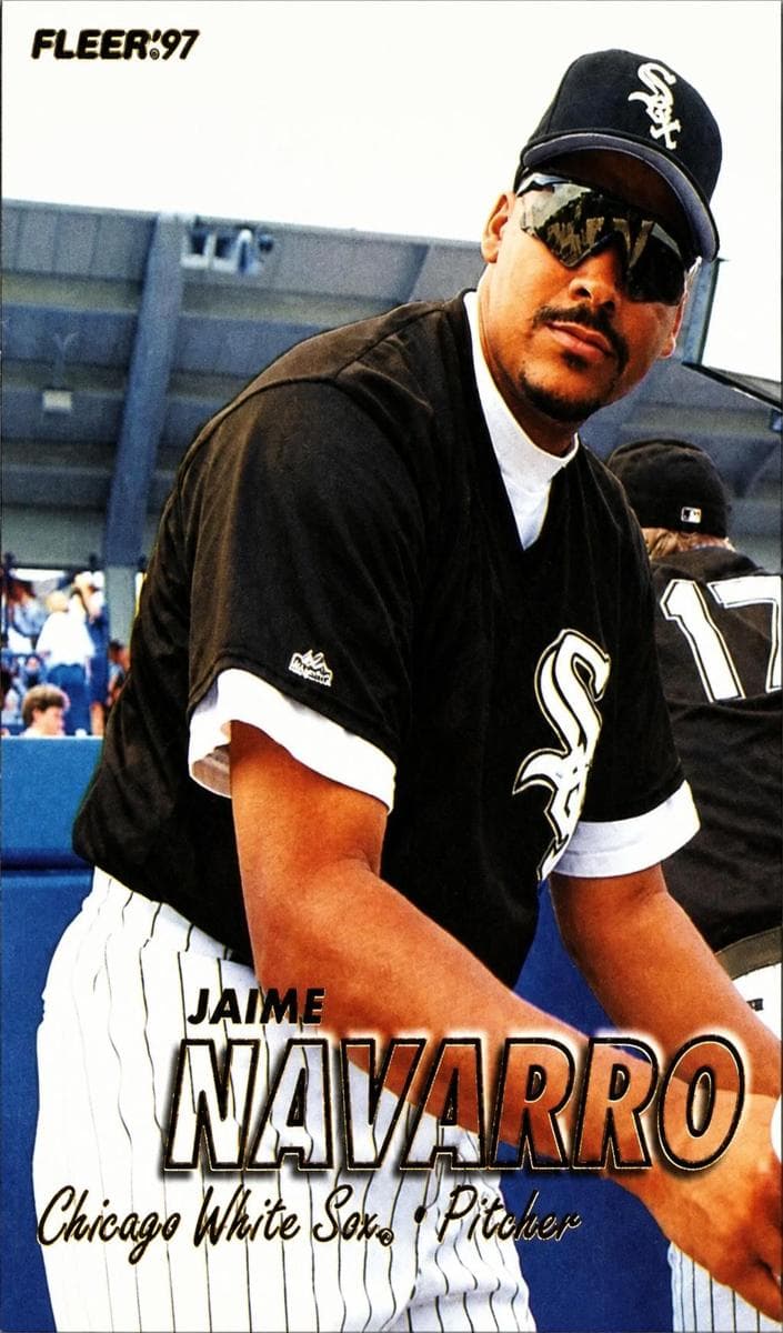 Jaime Navarro 1997 fleer Fleer