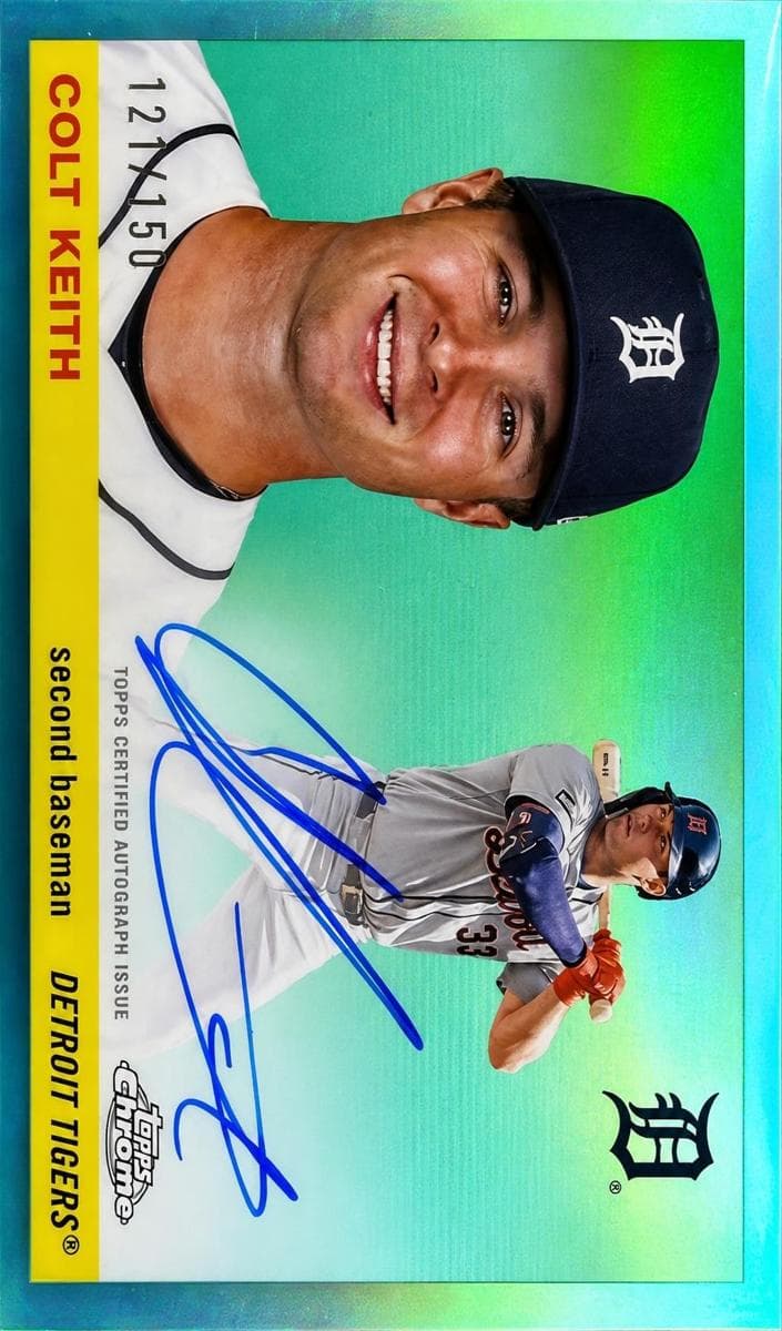 Colt Keith 2025 topps Topps Chrome Platinum