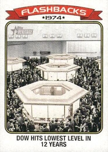 Dow Jones trading card