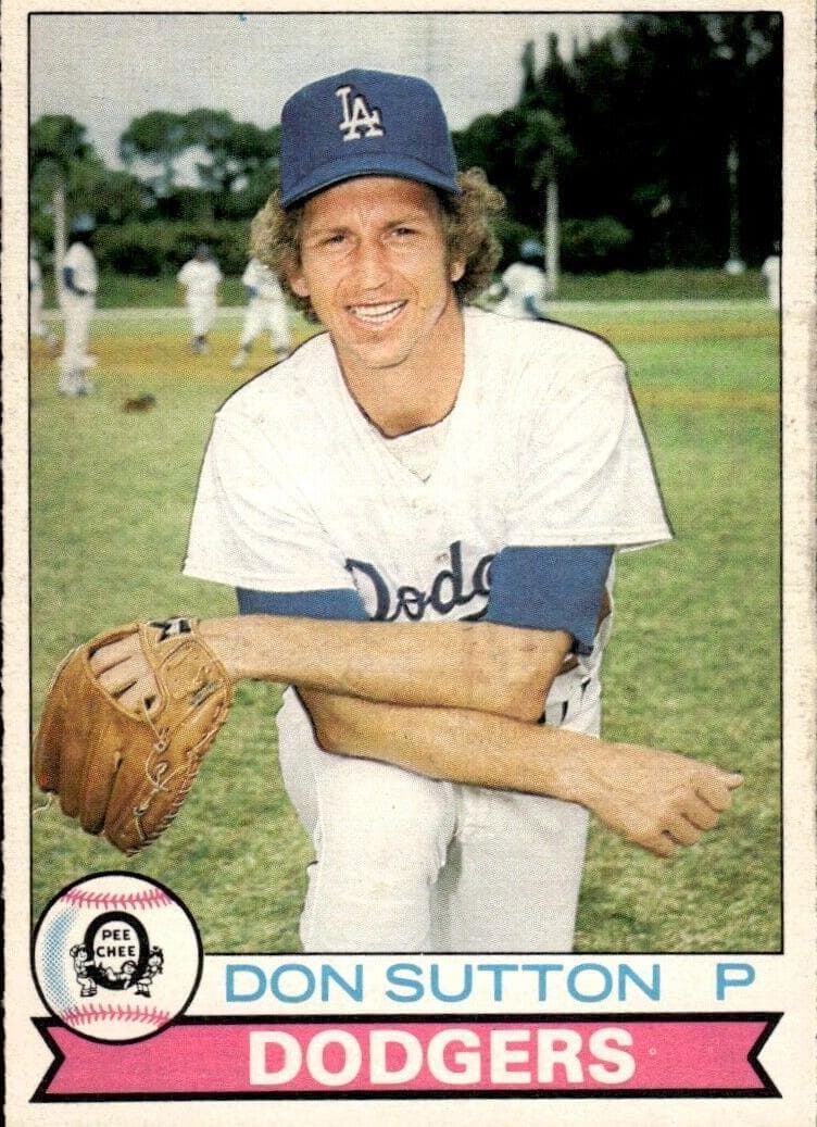 Don Sutton 1979 topps O-Pee-Chee
