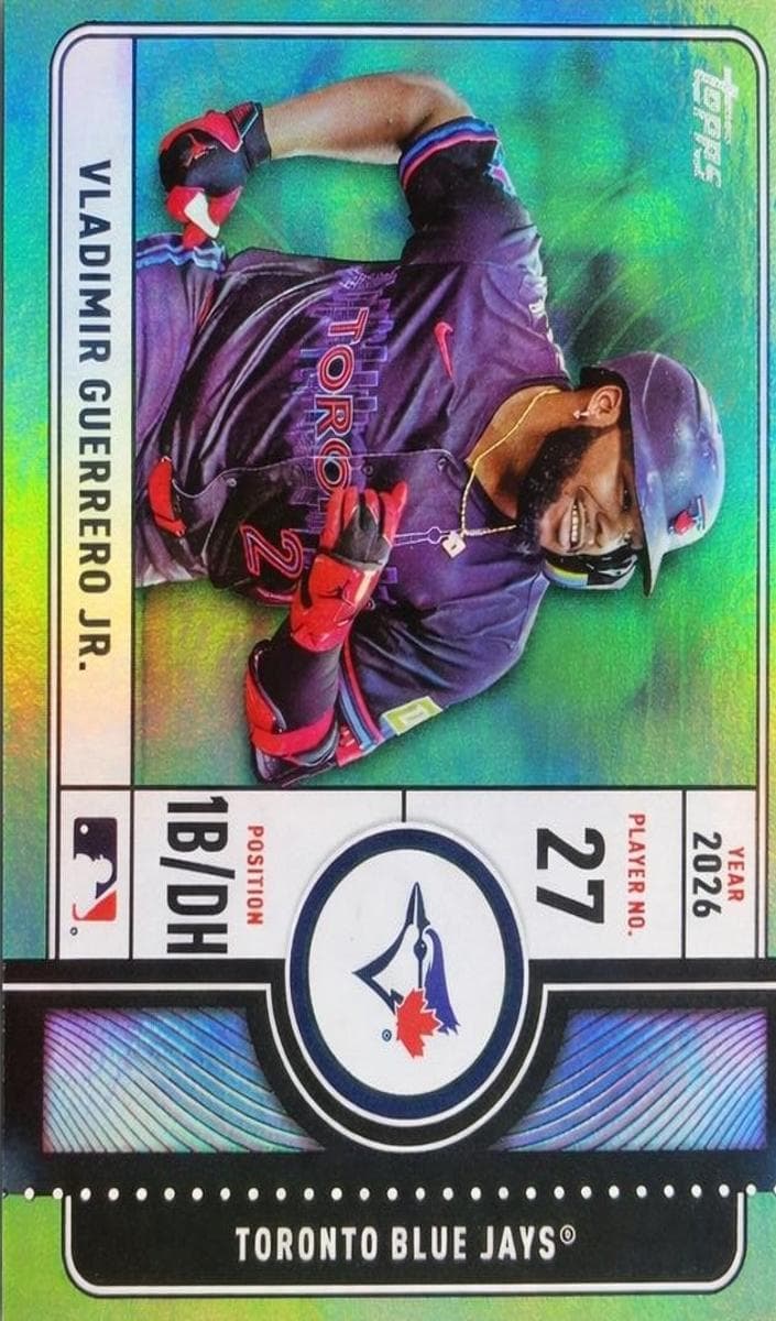 Vladimir Guerrero Jr. 2026 topps Topps