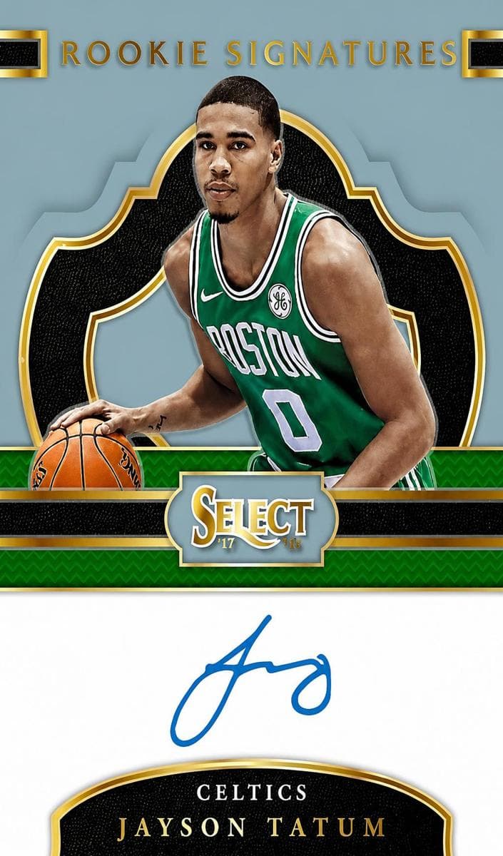 Jayson Tatum 2017 panini