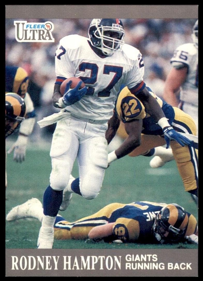 Rodney Hampton 1991 unknown