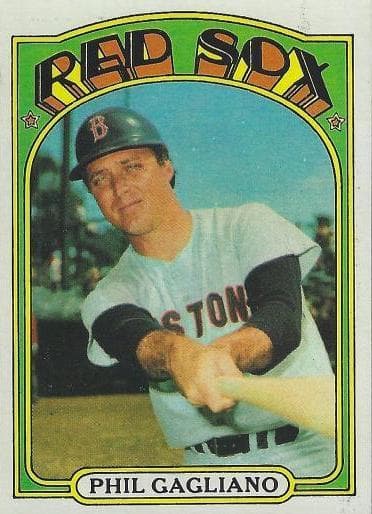 Phil Gagliano 1972 topps Topps