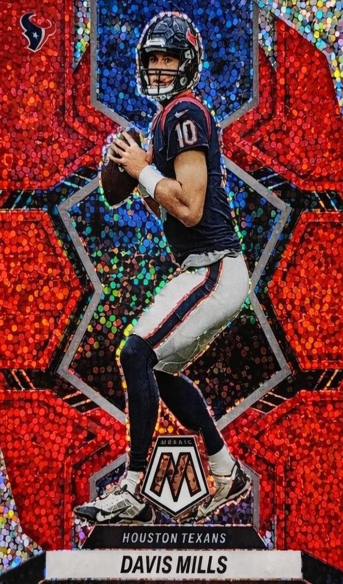 Davis Mills 2022 panini Panini Mosaic