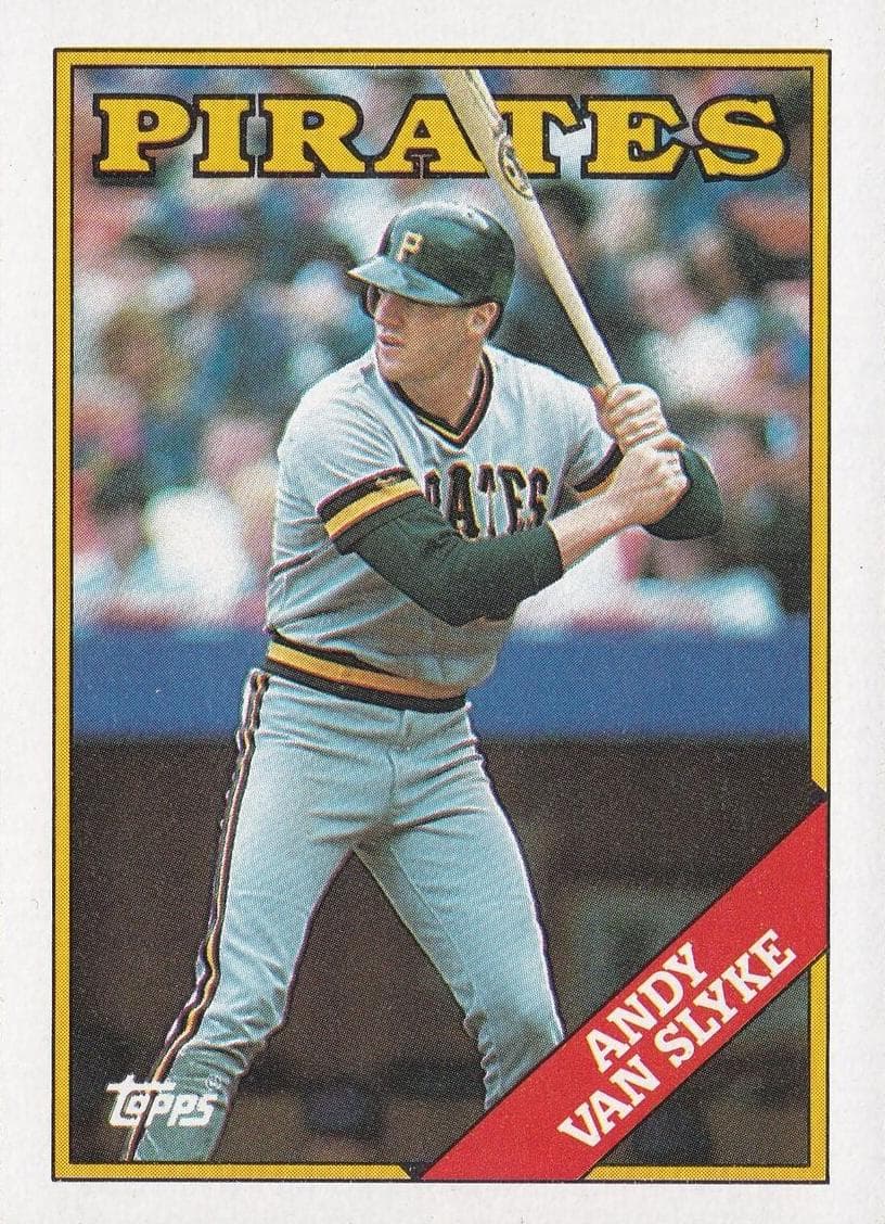 Andy Van Slyke 1988 topps Topps