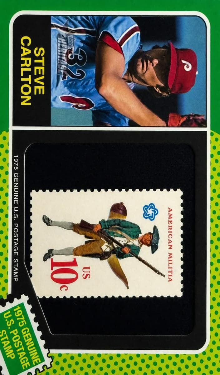 Steve Carlton 2024 topps Topps Heritage