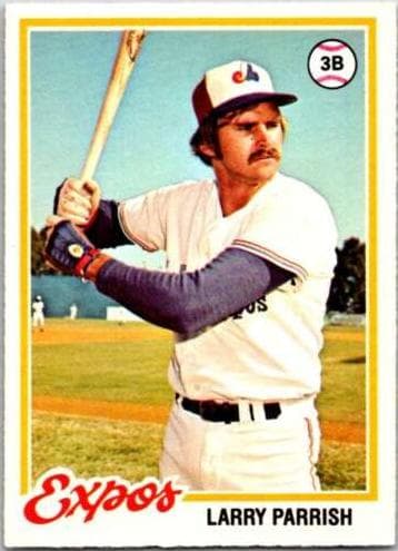 Larry Parrish 1978 topps O-Pee-Chee