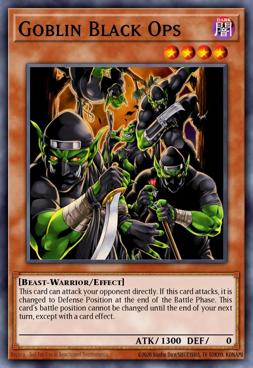 Goblin Black Ops 2007 Yu-Gi-Oh! Gladiator's Assault