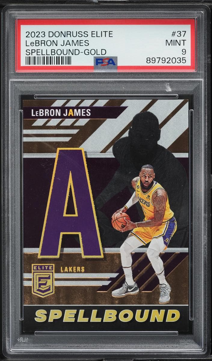 LeBron James 2023 panini Donruss Elite