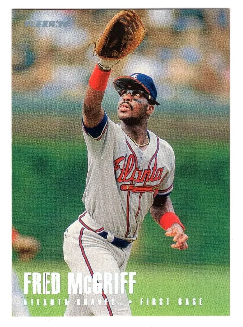 Fred McGriff 1996 fleer Fleer