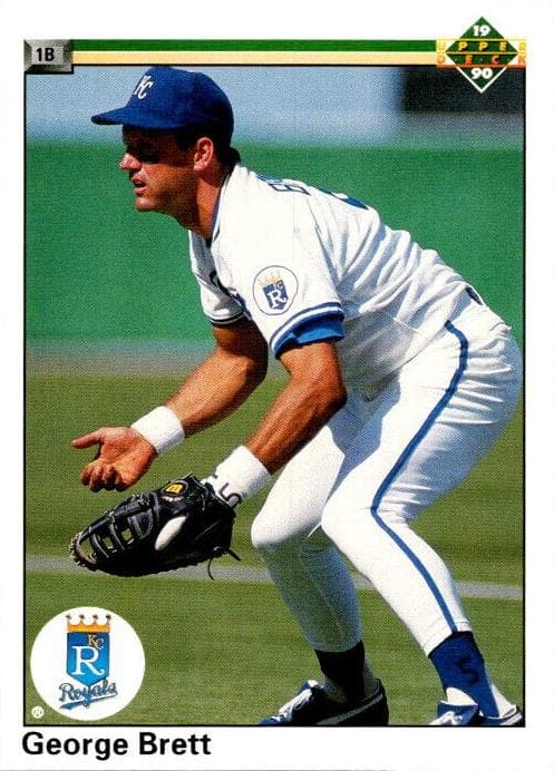 George Brett 1990 upper-deck Upper Deck