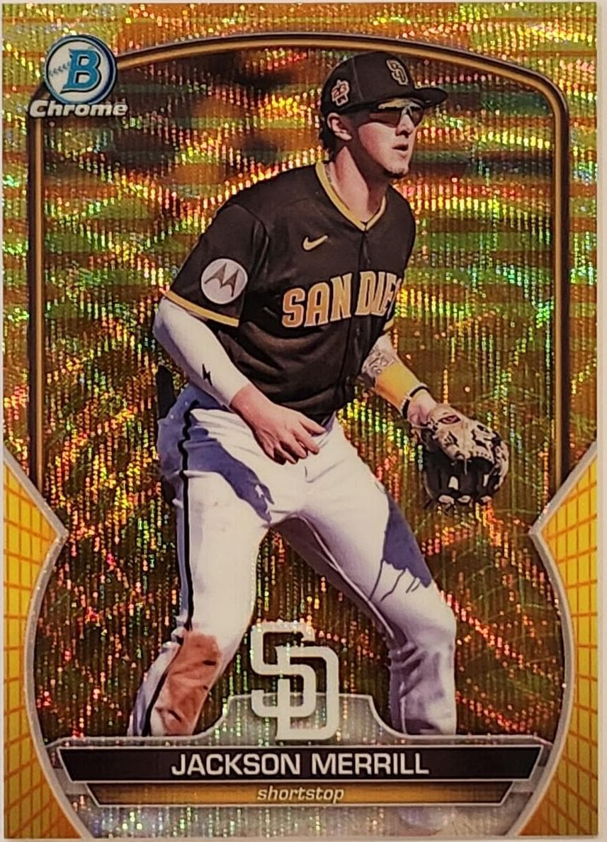 Jackson Merrill 2023 bowman Bowman Chrome