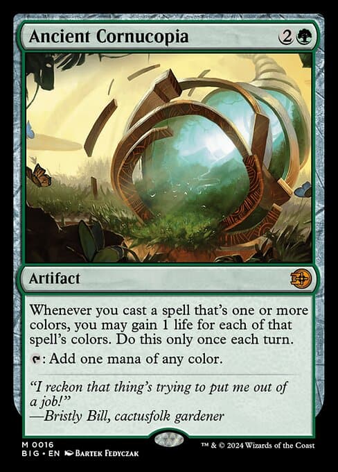 Ancient Cornucopia 2024 Magic: The Gathering The Big Score