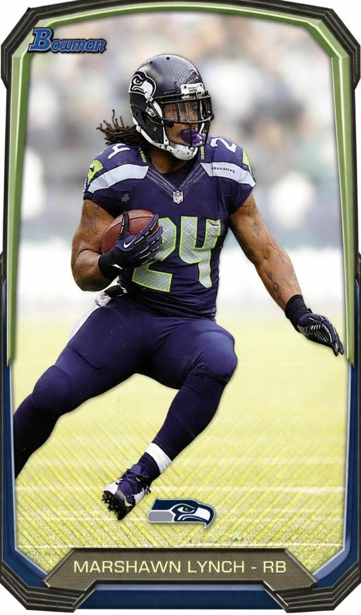 Marshawn Lynch 2013 bowman