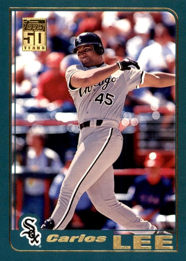 Carlos Lee 2001 topps Topps