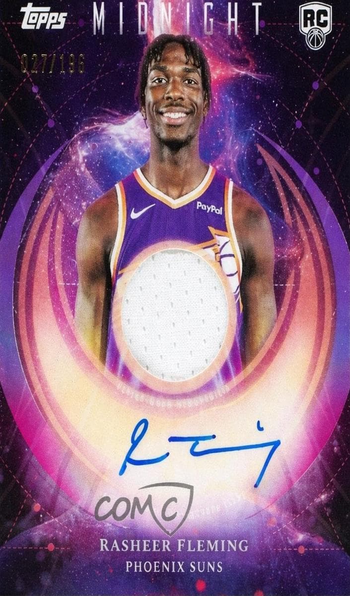 Rasheer Fleming 2025 topps Topps Midnight