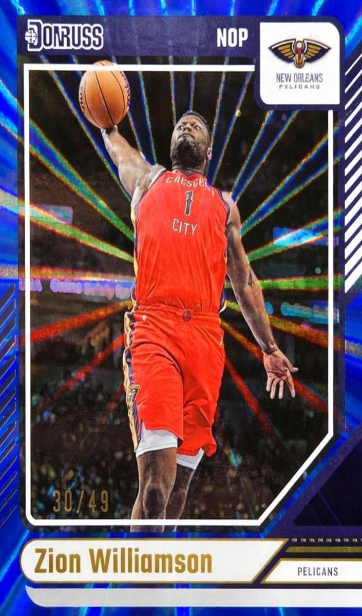 Zion Williamson 2024 panini Donruss