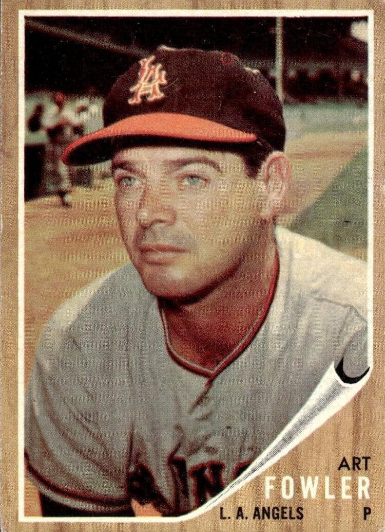 Art Fowler 1962 topps Topps