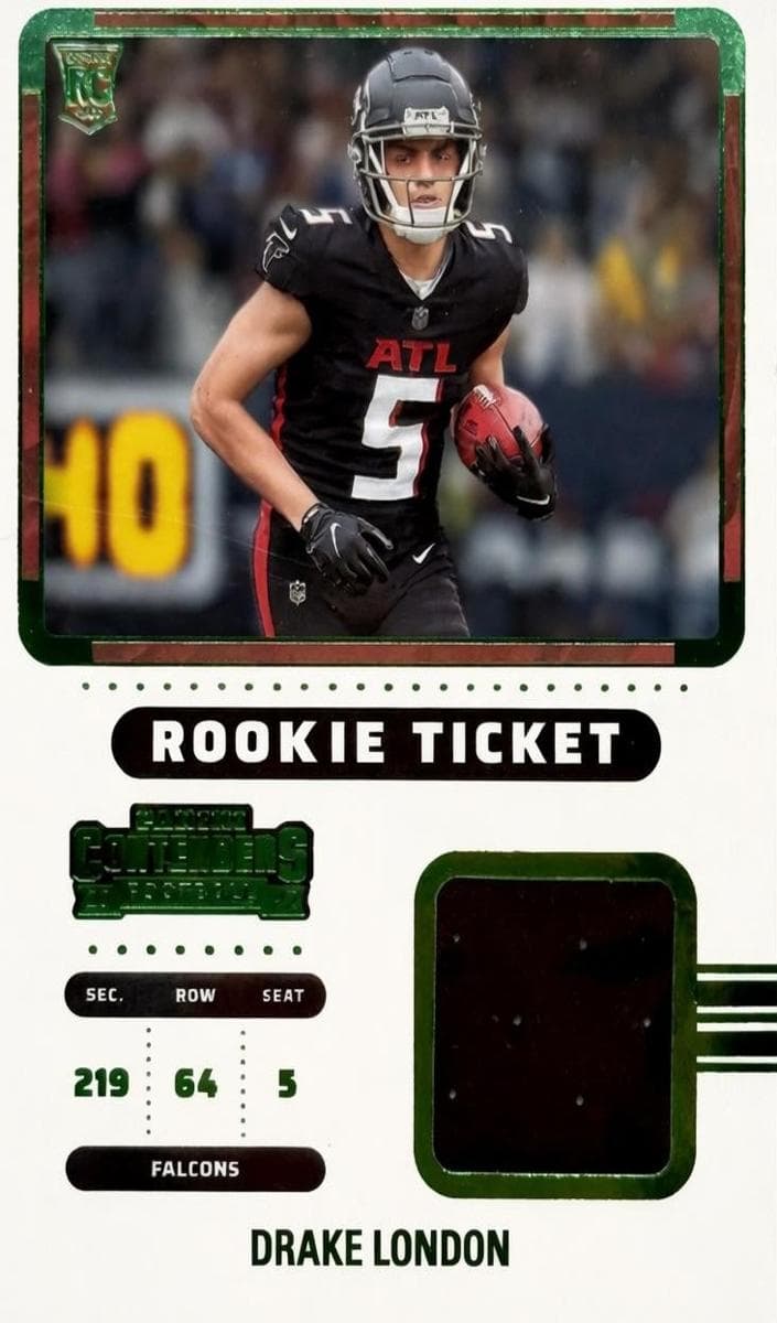 Drake London 2022 panini