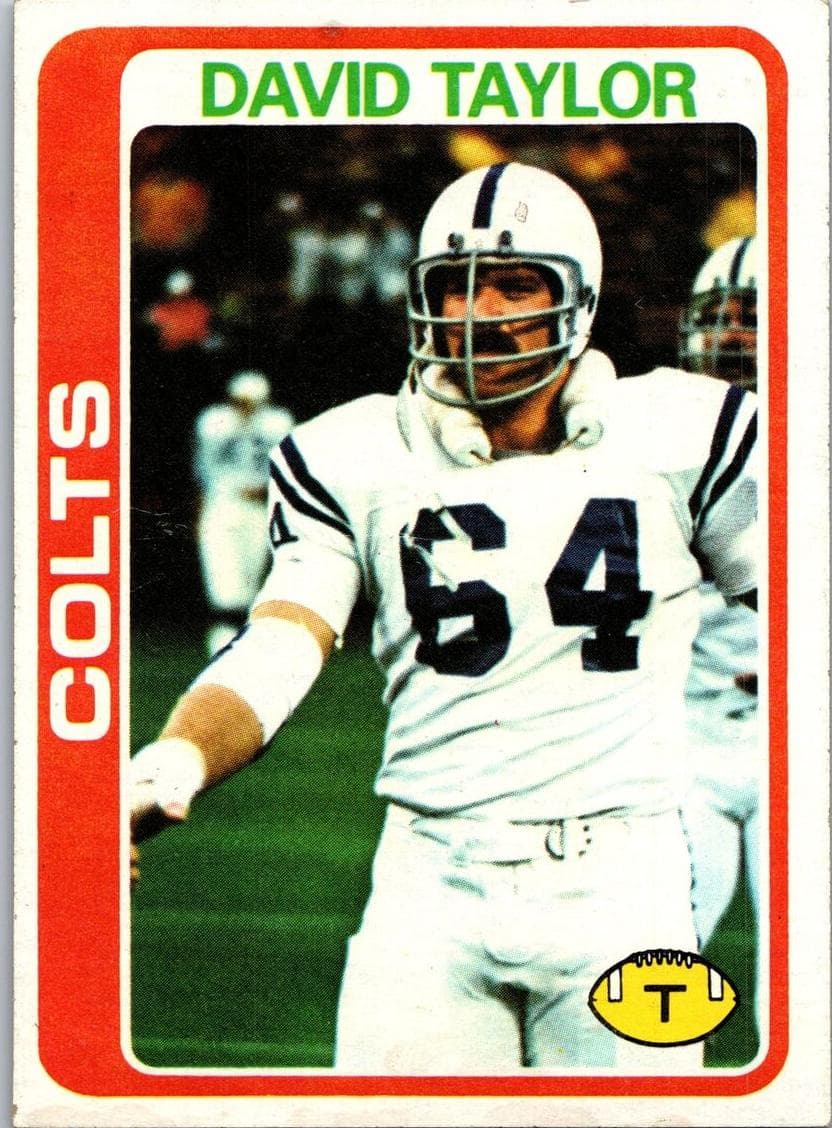 David Taylor 1978 topps Topps