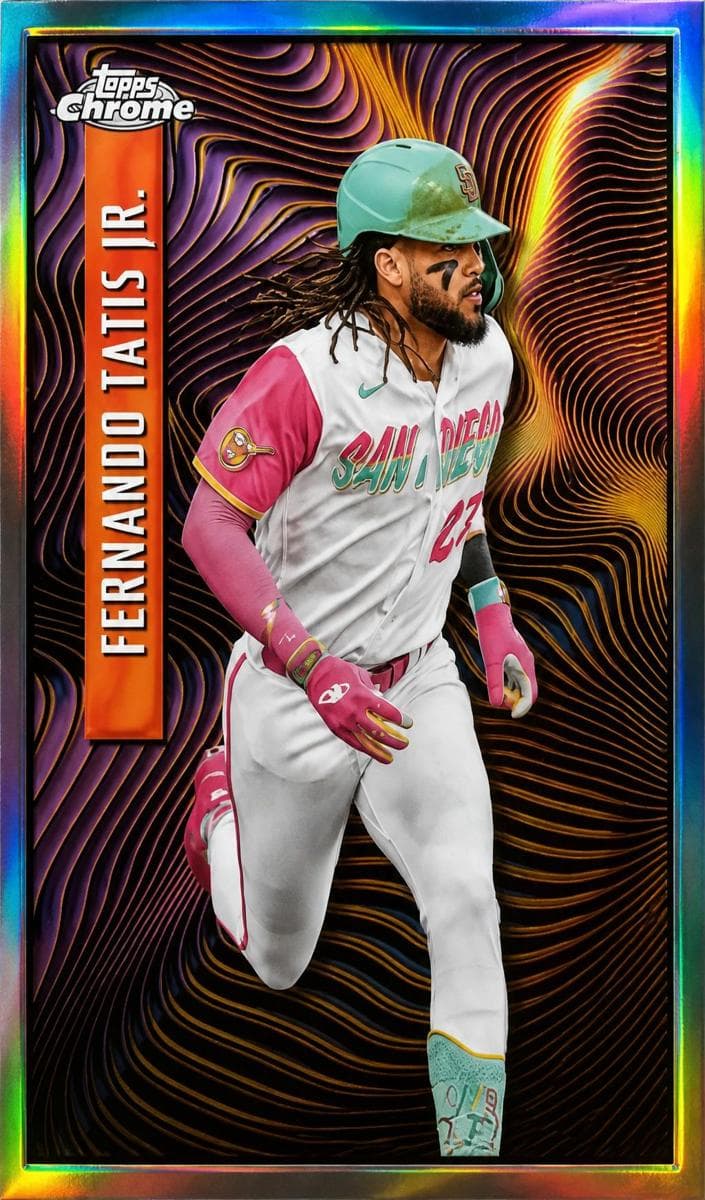Fernando Tatis Jr. 2023 topps Topps Chrome Update