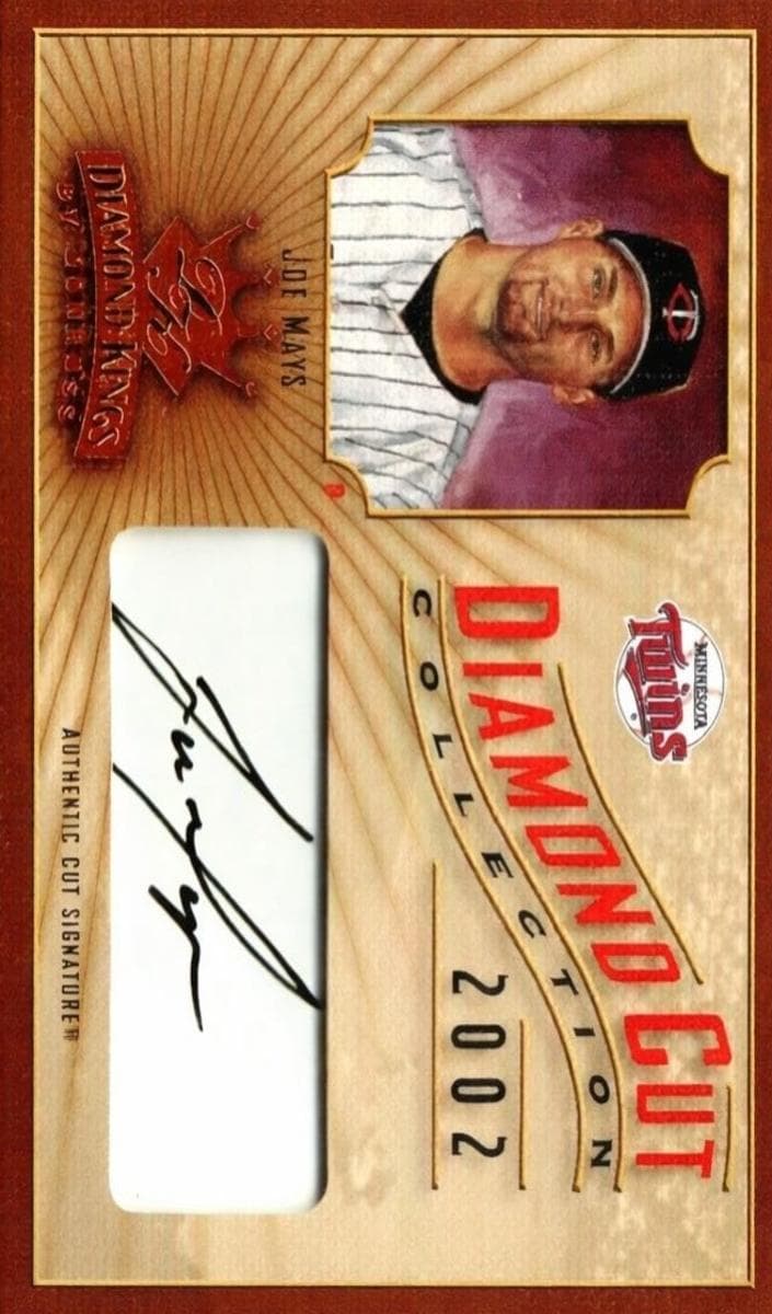 Joe Mays 2002 panini