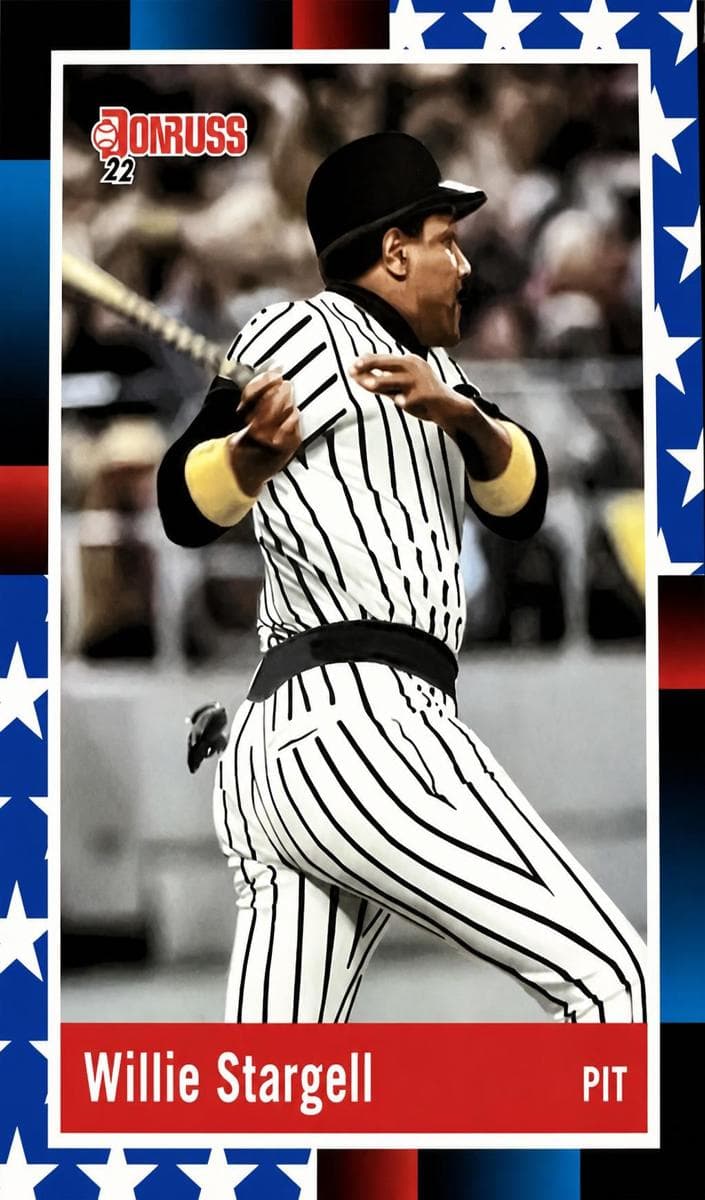 Willie Stargell 2022 panini Donruss
