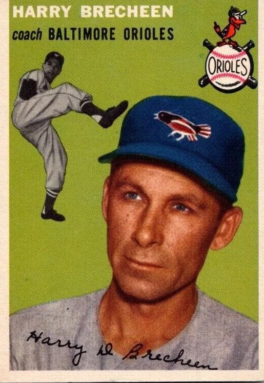 Harry Brecheen 1954 topps