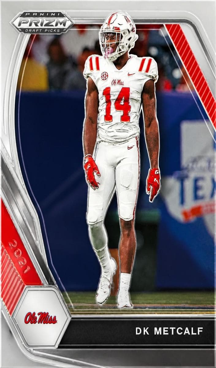 DK Metcalf 2021 panini Panini Prizm Draft Picks