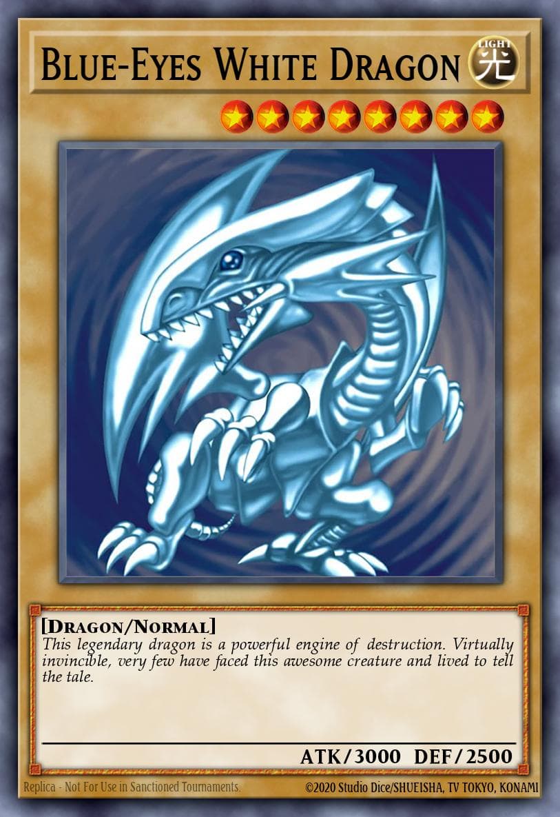 Blue-Eyes White Dragon 2017 Yu-Gi-Oh!