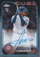 Alexander Canario 2024 topps Topps Chrome