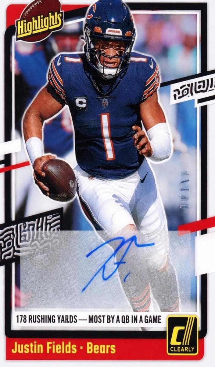 James Conner 2023 panini Clearly Donruss