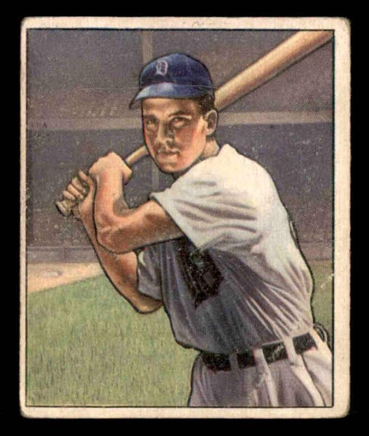 Vic Wertz 1950 bowman Bowman