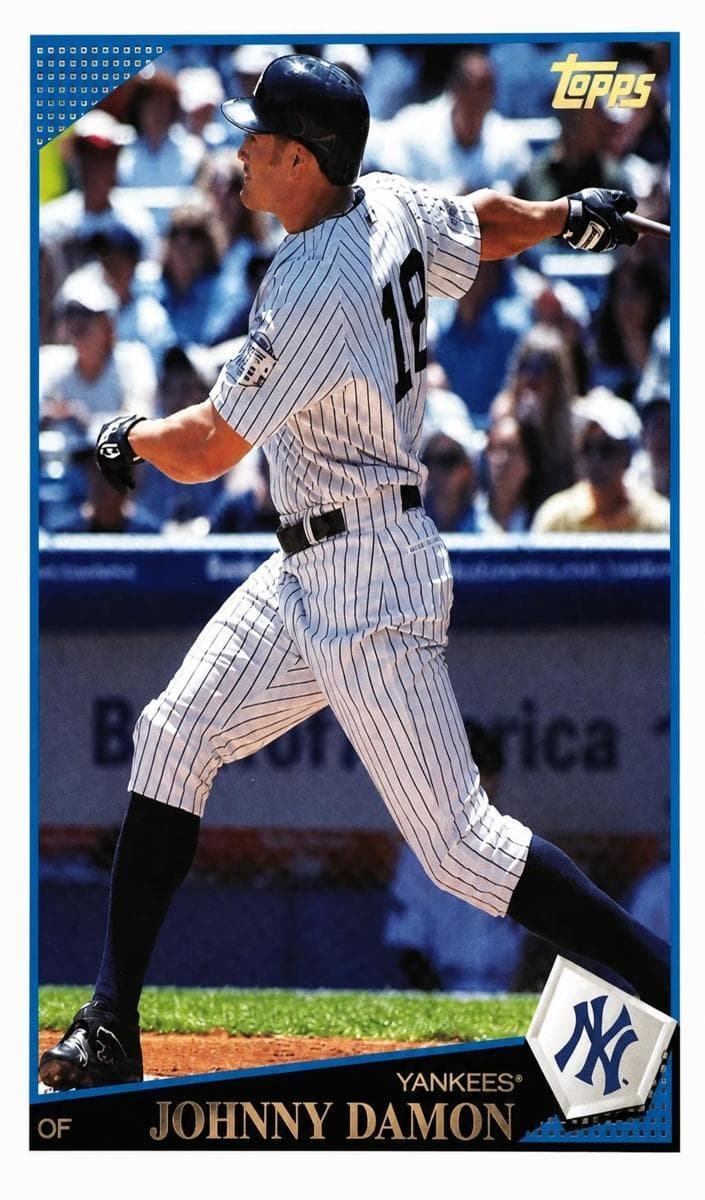 Johnny Damon 2009 topps