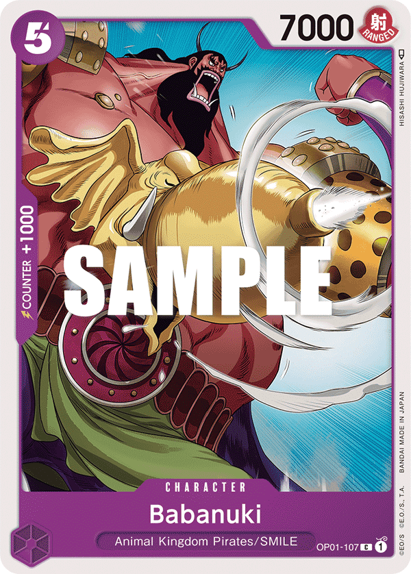 Babanuki 2022 One Piece Japanese Romance Dawn