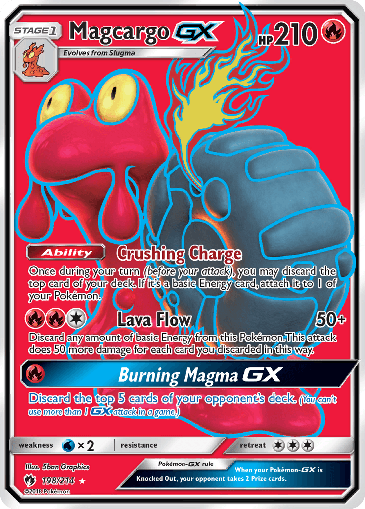 Magcargo GX #198