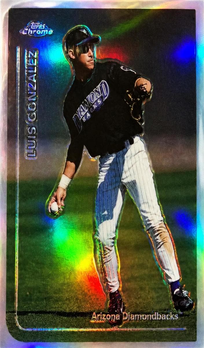 Luis Gonzalez 1999 topps Topps Chrome