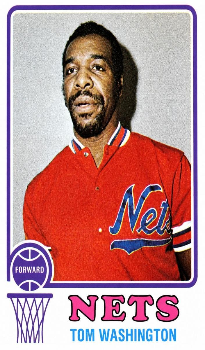 Tom Washington 1973 topps