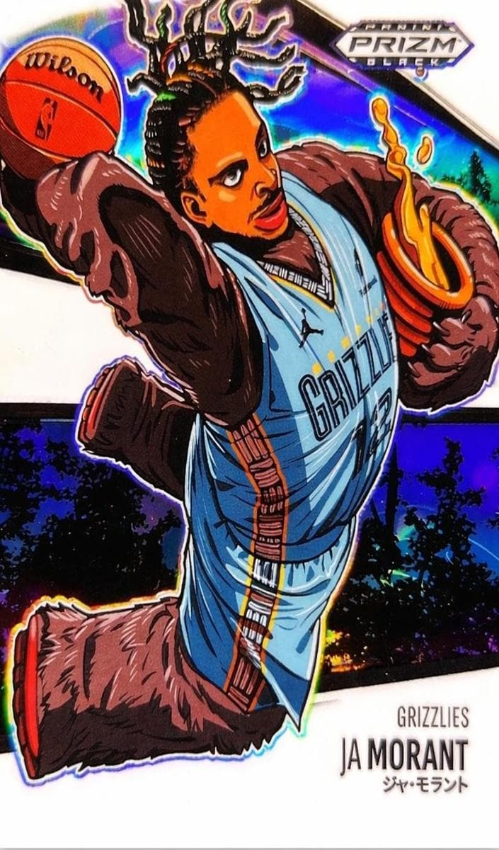 Ja Morant 2024 panini Panini Prizm Black